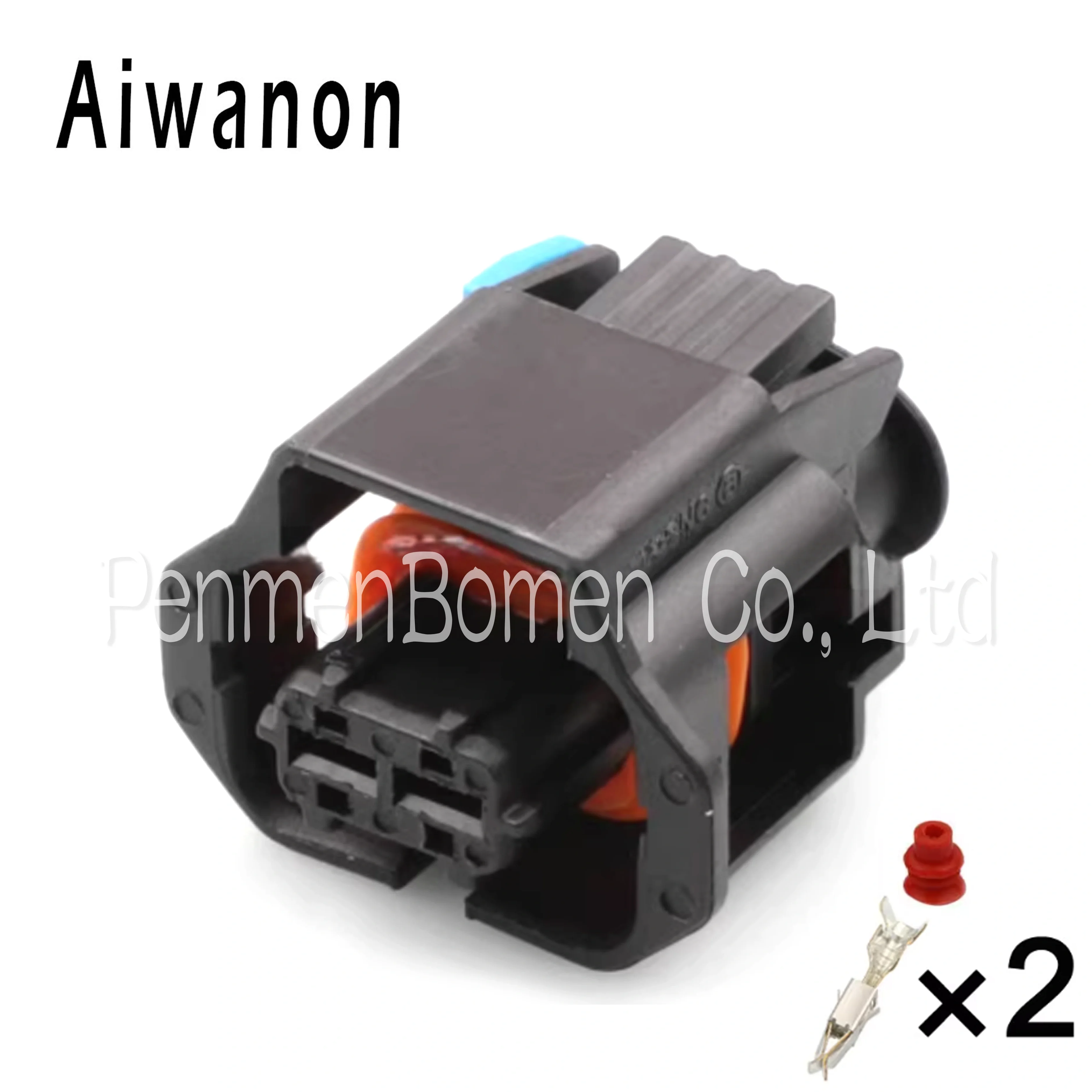 

1 Set 2 Pin Auto Ignition Coil Plug Waterproof Electrical Cable Connectors Fuel Injector Female Wiring Harness Pigtail 15397337