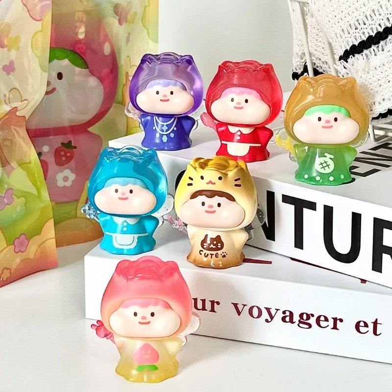 

Original Meatball Cotton Flower Fairy Series Blind Bags Cute And Adorable Mini Toys Trendy Tabletop Ornaments Figurines Friends