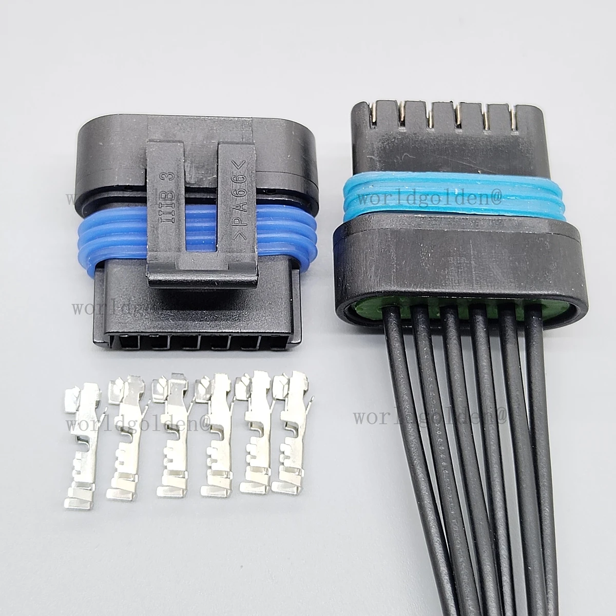 12162210 6Pin Waterproof Harness Connector car connector for Sinotruk Heavy Truck auto accelerator pedal sensor wire connection