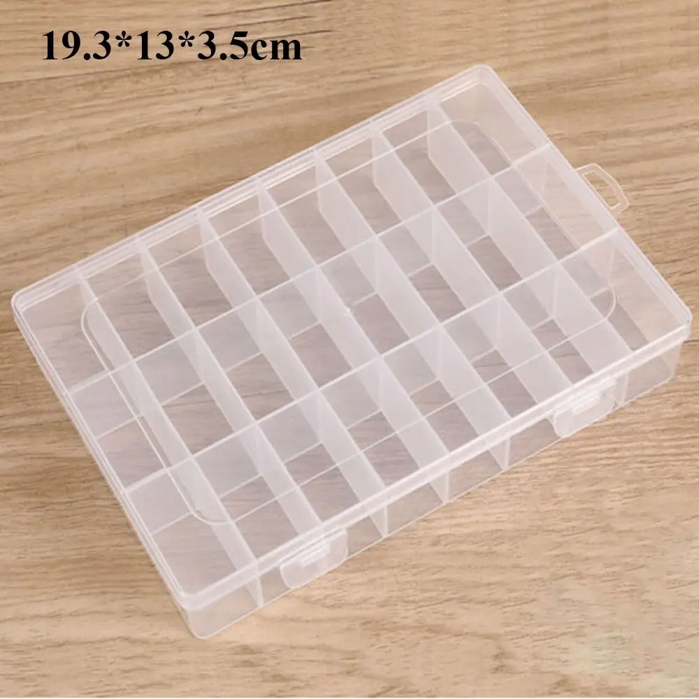 

Портативный квадратный ящик для хранения, пластиковый прозрачный чехол для мелких предметов, прочный держатель для рыболовных инструментов, аксессуары для электроинструментов