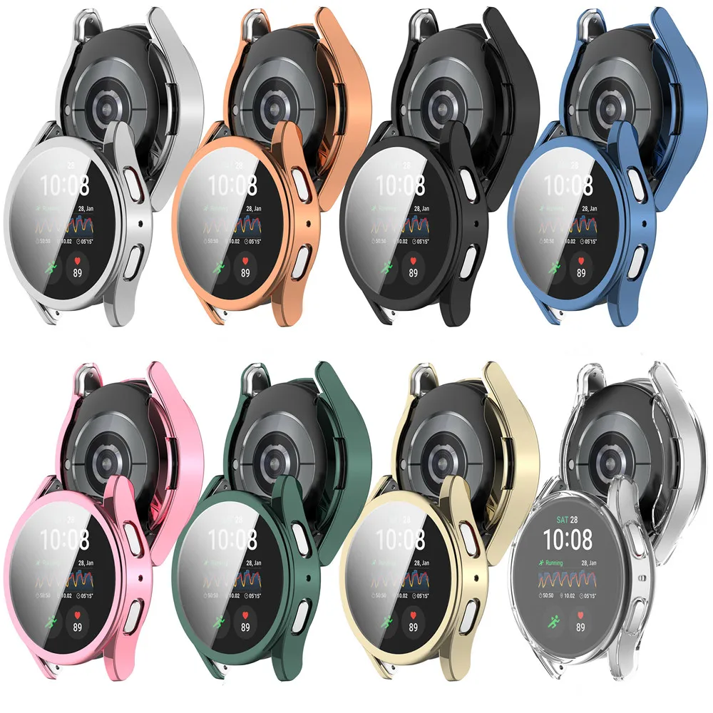 TPU Soft Cases for Samsung Watch 7 40mm 44mm Bumper Frame Plated Cover Case Protective Clear Shell