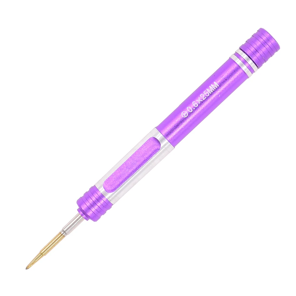 

0.6Y 1.5Y 0.8 Pentalobe 1.2 1.5 2.0 Phillips Slotted Torx T2 T3 T4 T5 T6 M2.5 Metal S2 Screwdriver for iPhone Mobile Phone