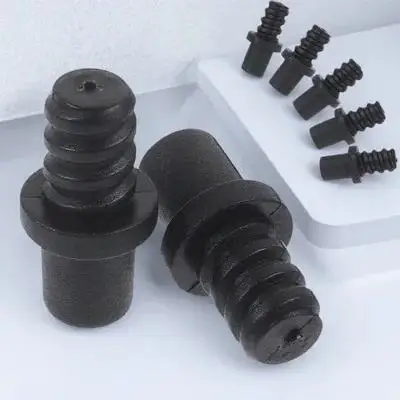 

10pcs Toilet Brush Connector Handle 16mm Spiral Lock Plastic Threaded Tip Adapter For Brush Repair Kit Supplies