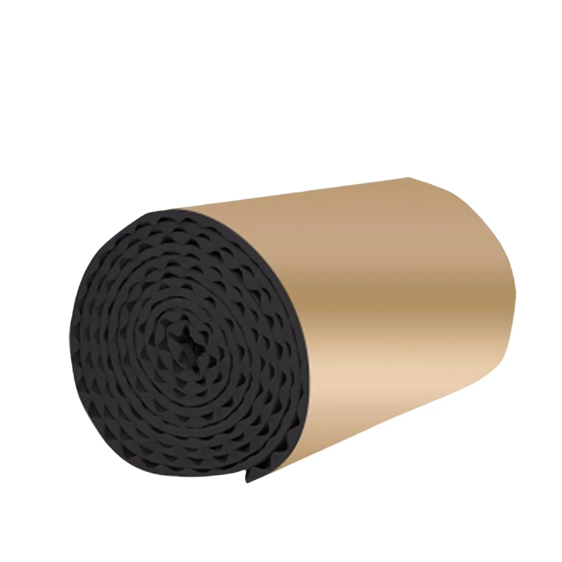 100/200/300/400cm*50 Car Acoustic Insulation Wave Foam Sound Deadening Absorption Mat Heat Deadener Cotton Insulation