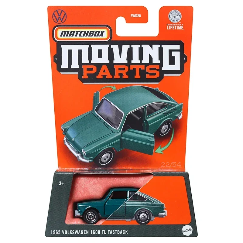 Mattel-piezas móviles de coche Matchbox Original, 1/64, Amc, Javelin, Ford Bronco, Alfa Romeo, Stelvio, modelo de vehículo, regalo para