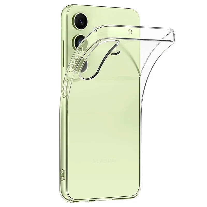 Ultra Thin Silicone Soft Case For Samsung Galaxy A55 A35 A25 A15 A05S A05 A54 A34 A24 A14 A04S A04 Clear Back Transparent Shell