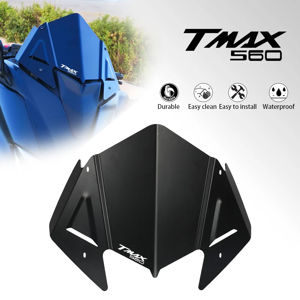 

TMAX530 TMAX560 Motorcycle ABS Windshield Fairing Windscreen Screen FOR YAMAHA TMAX 530/560 T-MAX T MAX 2017 2018 2019 2020 2021