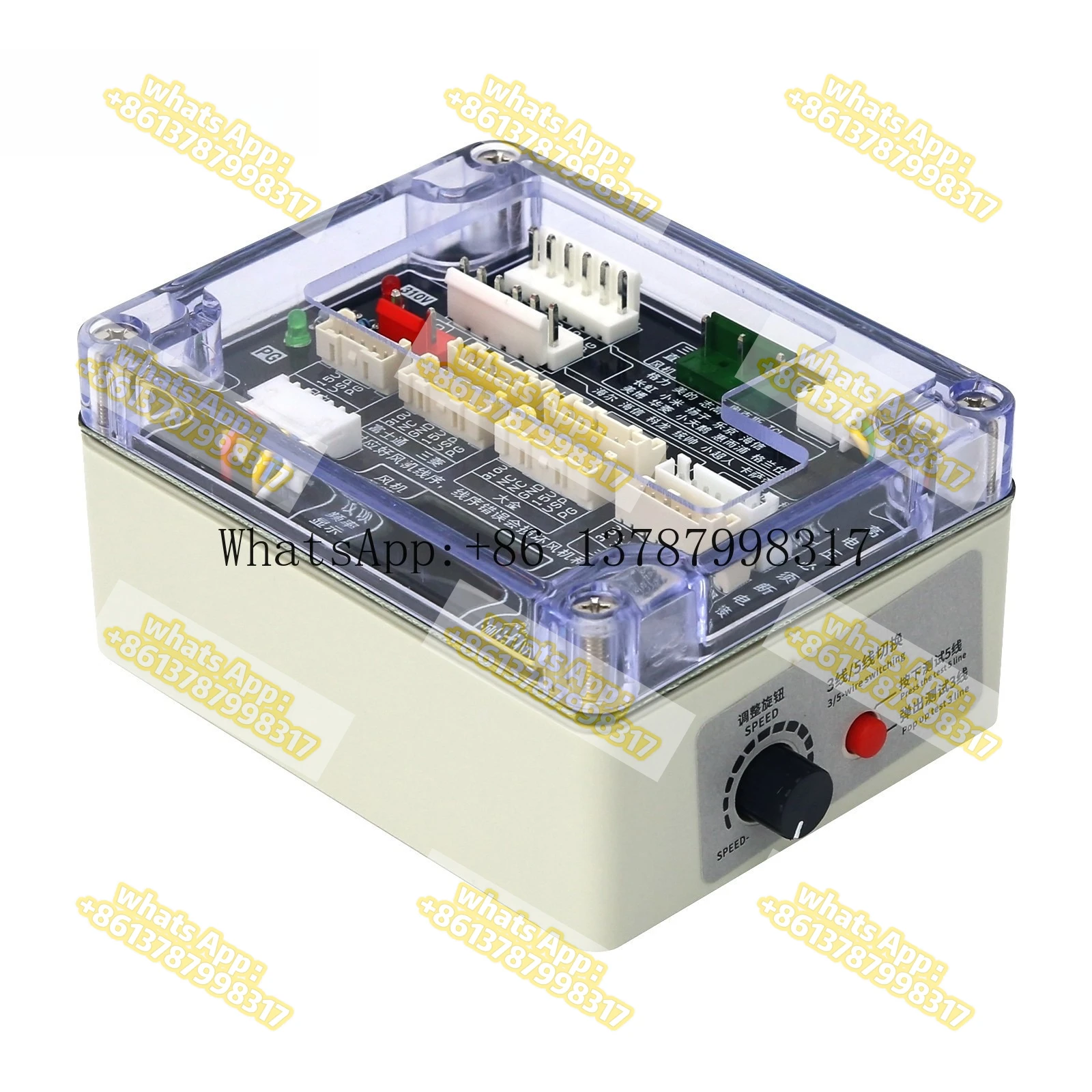 UVW 3-Wire/310V 5-Wire Universal DC Fan Detector LED Display for Air Conditioner Motor Driver Fan tester