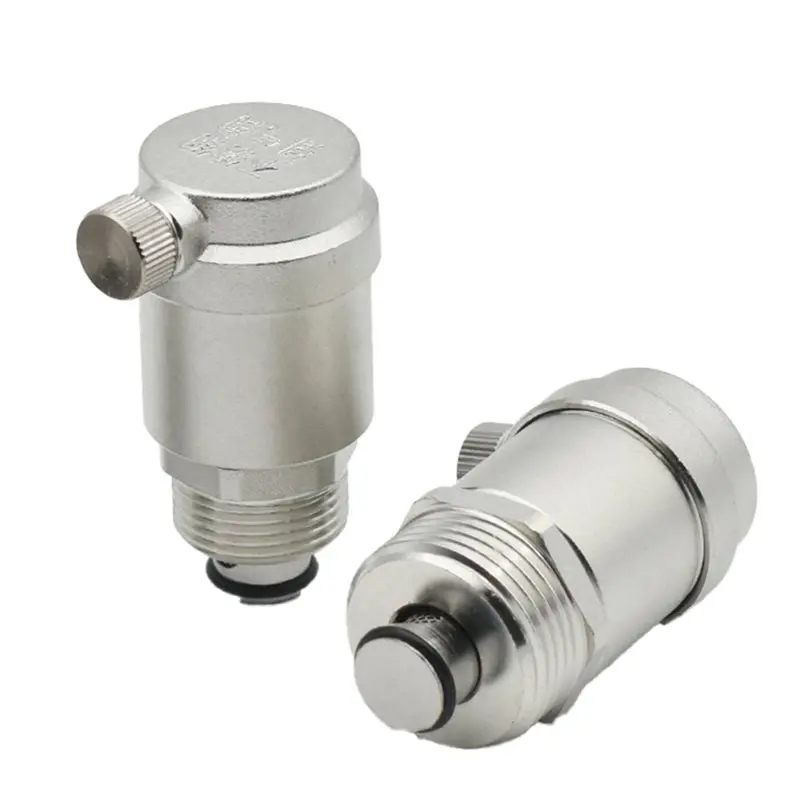 

AT21-S304 Stainless Steel Exhaust Valve 2Pcs 3/4" External Thread Automatic Safety Relief Valve
