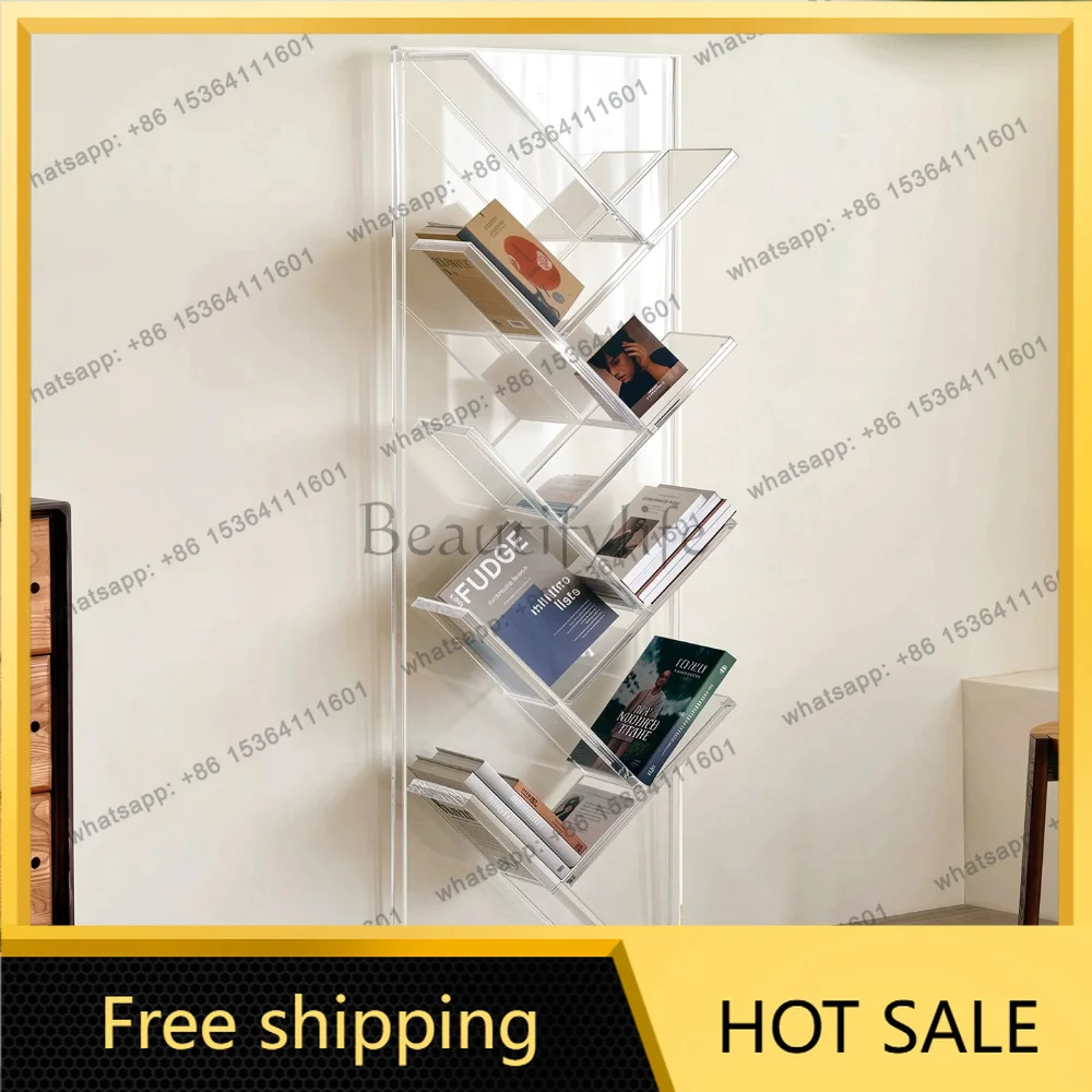 Factory Direct Acrylic Sheet Finishing Rack Inclined Display Rack
