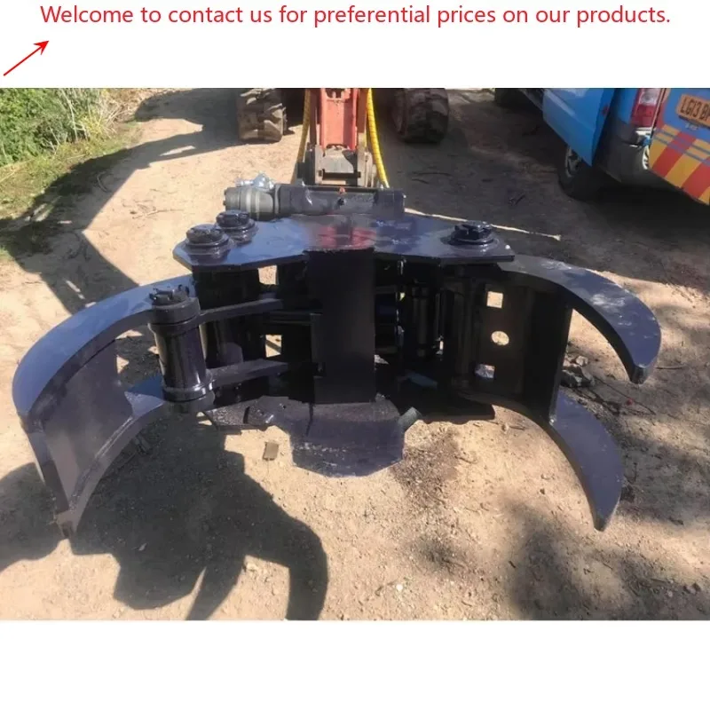 

Forestry Construction Saw With Grapple Rotation Log Grapple Saw Tree Cutting Machine For Excavator Wood Saw Machines