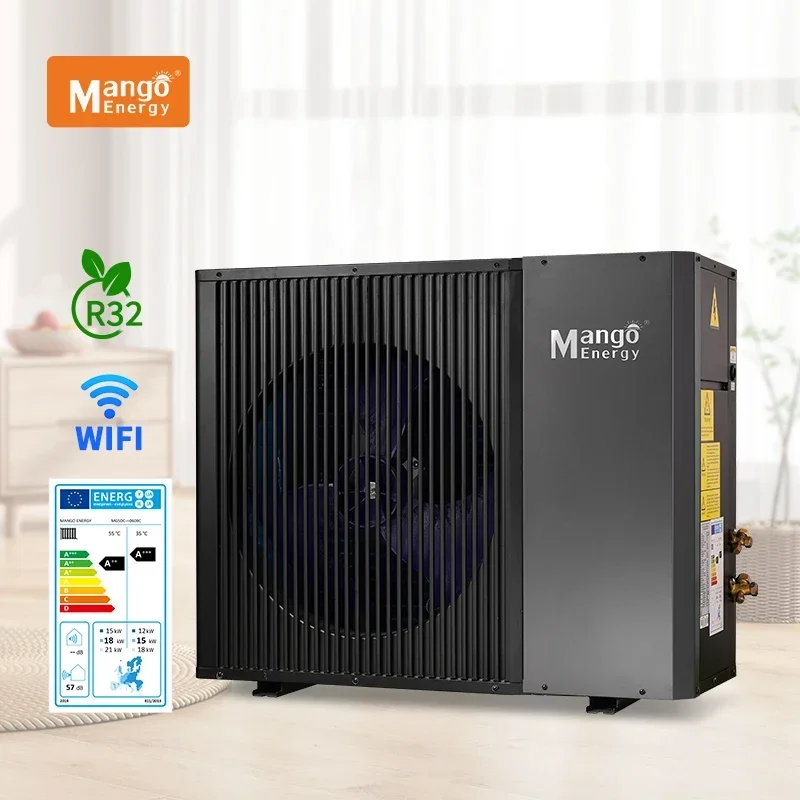 Mango QII air-to-water Monoblock Heat Pump 3HP 9KW R32