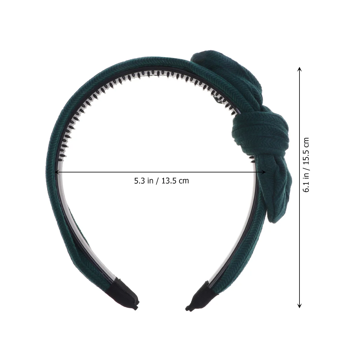 

AntiSlip Hairband Bowknot Hoop Girls Headband Headdress Party Headwear Lightweight Safe Comfortable Solid Color Rabbit Ear