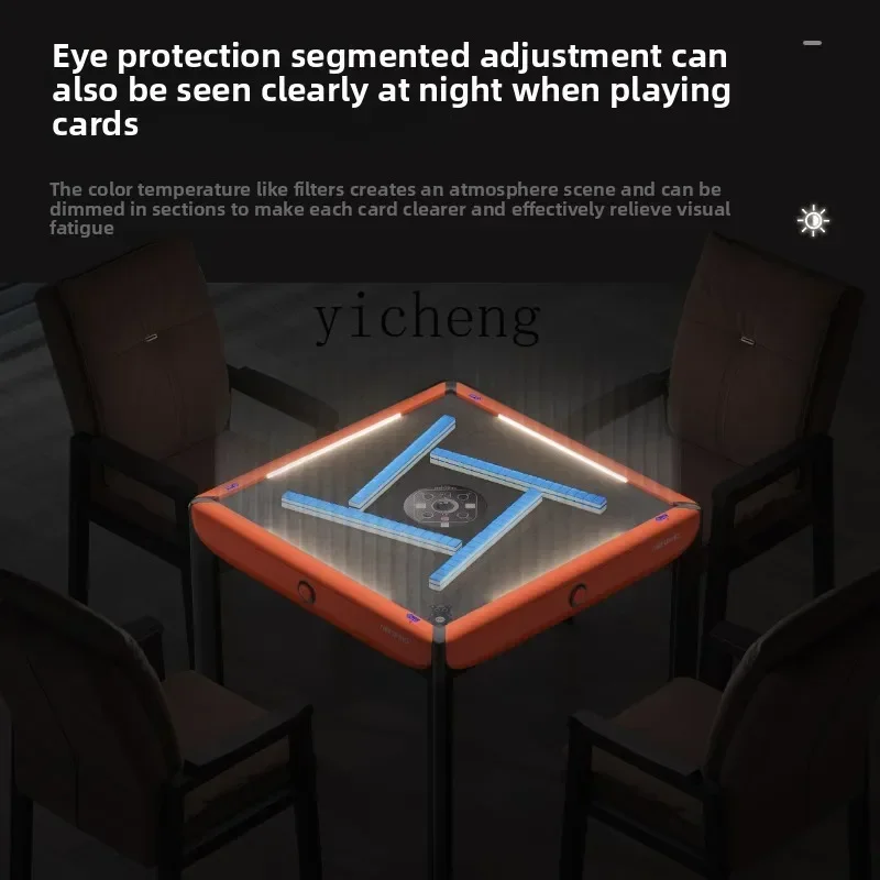 

B1 rotary roller coaster mahjong machine automatic dining table dual-purpose household static mahjong machine