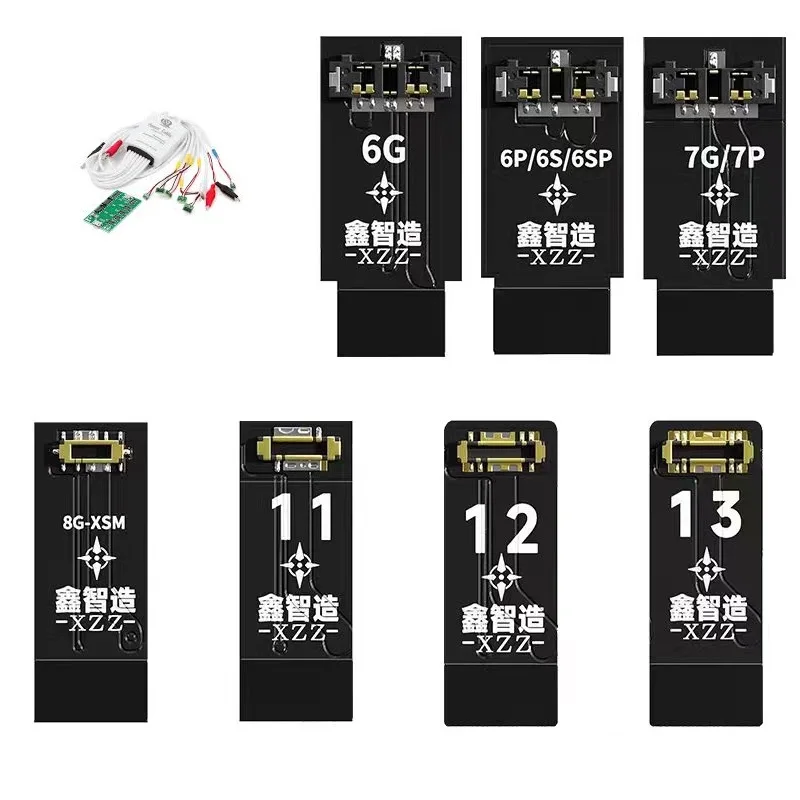 7 Color Molde XZZ Made Power Socket Heat Shrink Tube DC Supply Connector For iPhone 6 6S 7 8 X 11 12 13 Pro Max Booting Testing