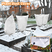 Tree Shrub Protecting Bag Yard Garden Plants Against Cold Frost Blankets with Zipper Drawstring Winter Warm Cover For Small Tree