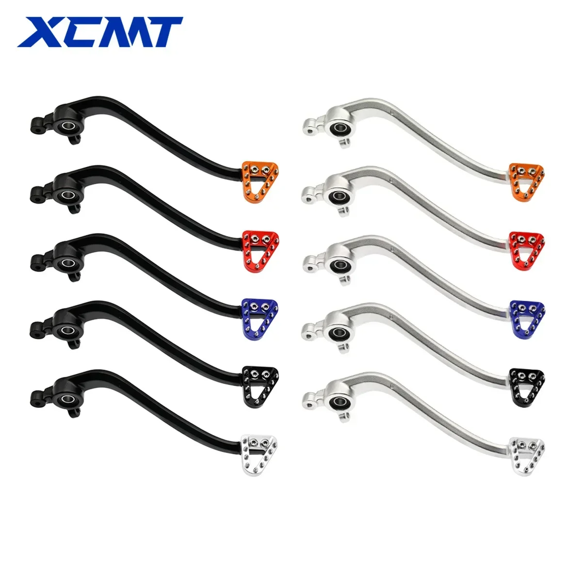 Motorcycle CNC Rear Brake Pedal Lever For KTM SX SXF XC XCF XCW XCFW EXC EXCF 2017-24 For Husqvarna TC TX TE FC FE FX FS 2016-24