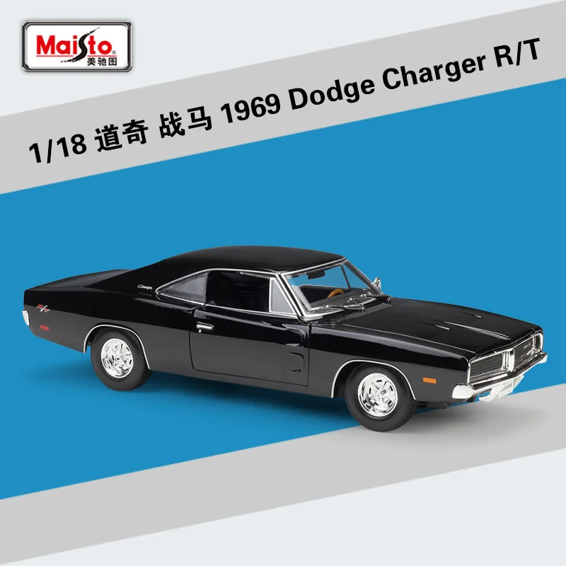 The Ultimate Guide to the Maisto 1:18 Black 1969 Dodge Charger RT