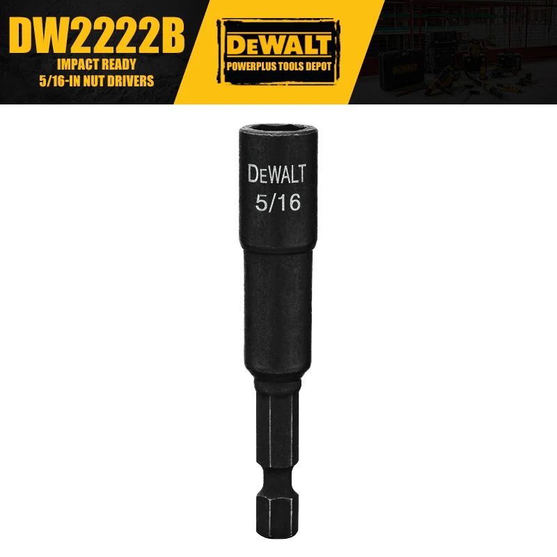 

DEWALT DW2222B IMPACT READY 5/16-in Nut Drivers Tool Accessories