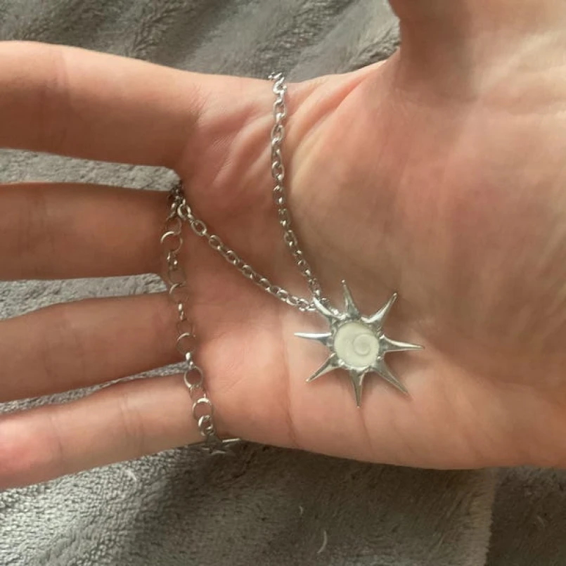 Soldered Organic Claws Bubble Claw Thorns Spiky Necklace Conch Handmade Brutalist Y2k 20inch Stainless Steel Jewelry For Women