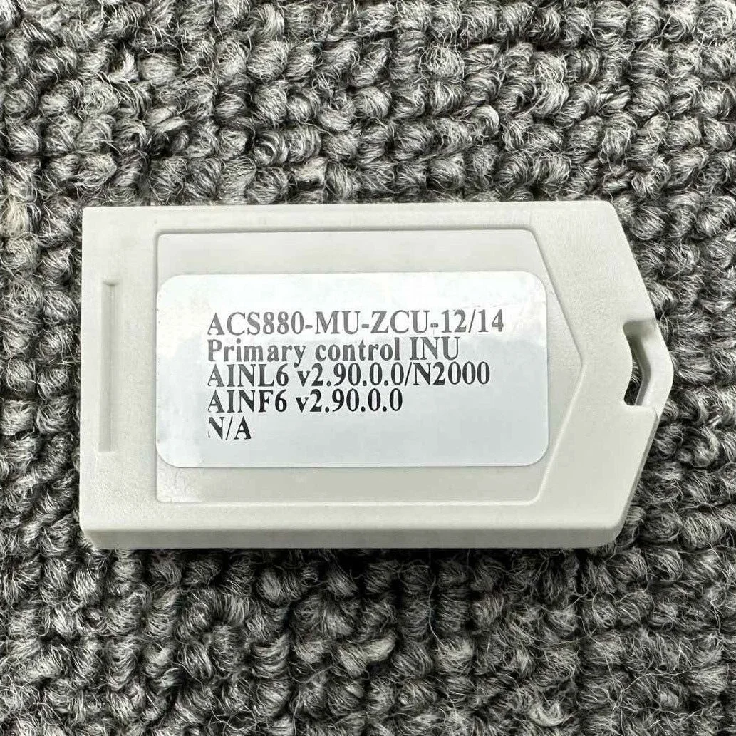 

3AXD50000006010 Standard lifting software ZMU-02 is an A BB inverter stored program software card