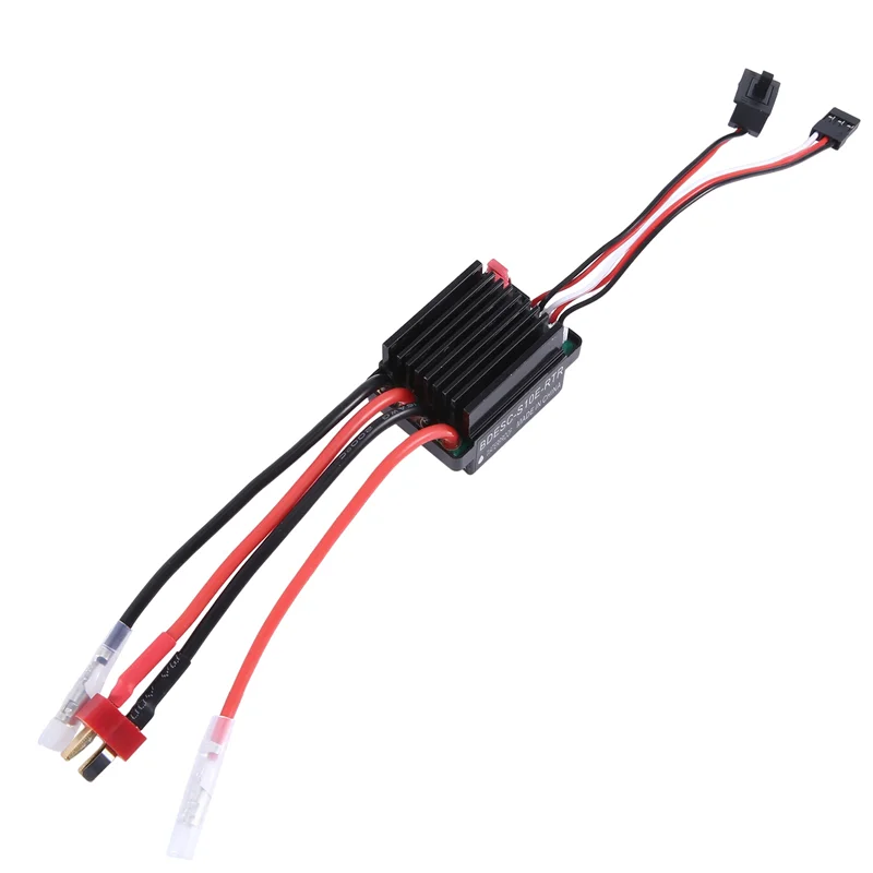 A63T-1 Stuk Borstelmotor 320A ESC Borstelmotor Speed Controller Dubbele Manier Voor HSP HPI RC Auto Boot Model T plug