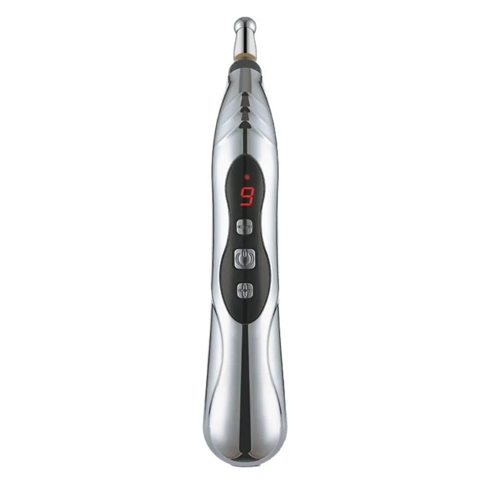 5 Heads Electronic Acupuncture Pen Safe Acupuncture Acupuncture Point Pen Meridian Energy 9th Gear Electric Massage Pen Arm