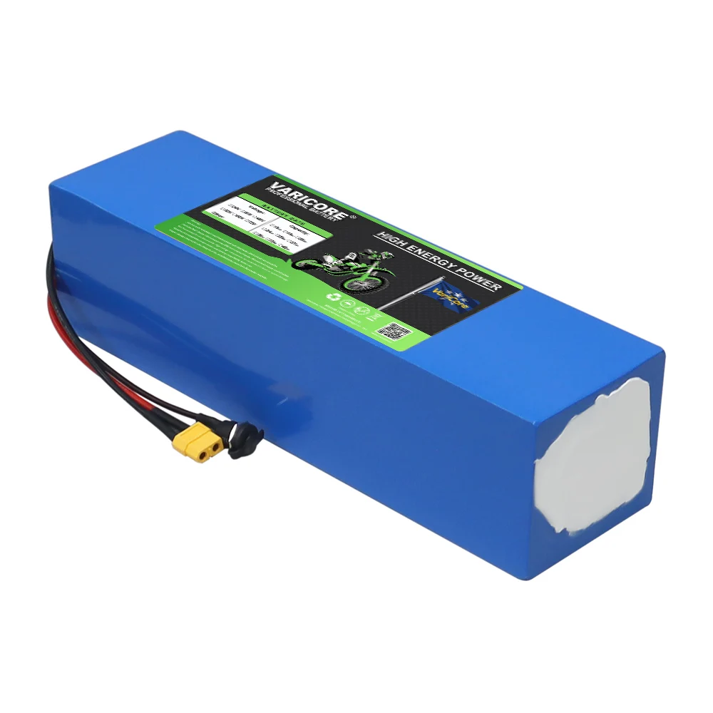 VariCore 48 V 15 Ah 13s3p 21700 Lithium-Akku mit integriertem BMS-Schutz für 54,6 V E-Bike-Dreiräder, Elektrofahrzeuge