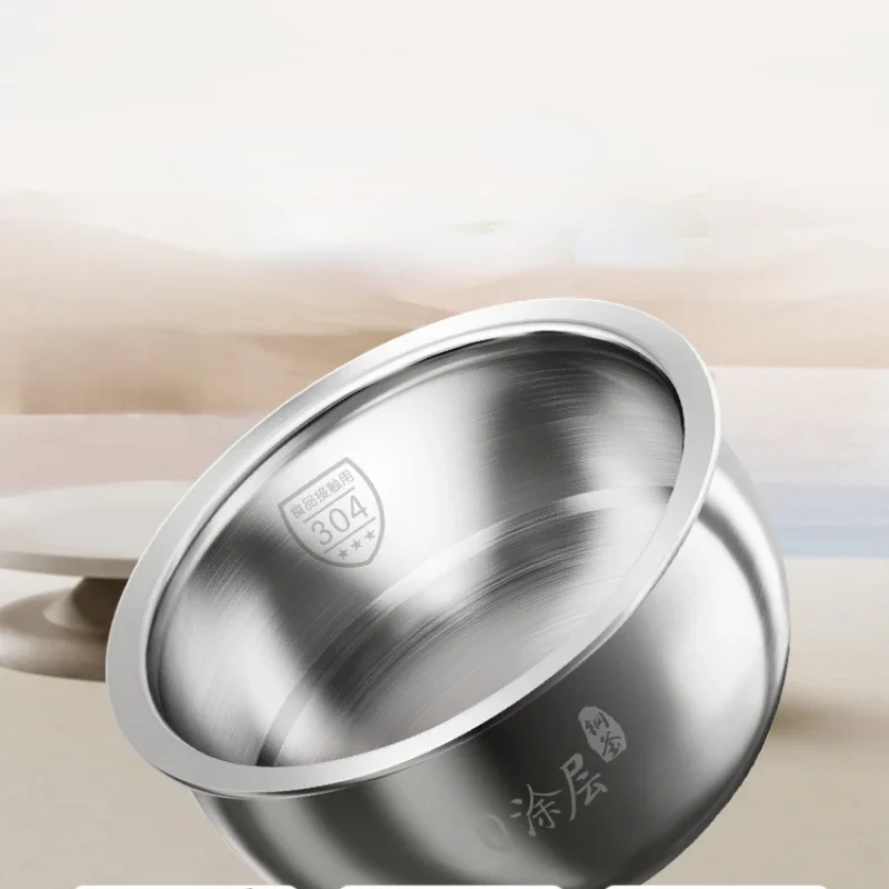 Rice Cooker Household 0 Coating Rice Cooker 4-6 People Multi-Functional Stainless Steel Liner Low Sugar Rice Cookers