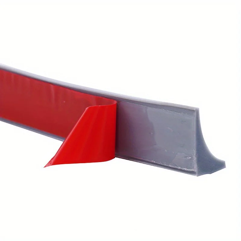 1M Bathroom Water Stopper Strip Dry Wet Separation Bendable For Kitchen Use Countertop Retaining Shower Dam Flood Barrier