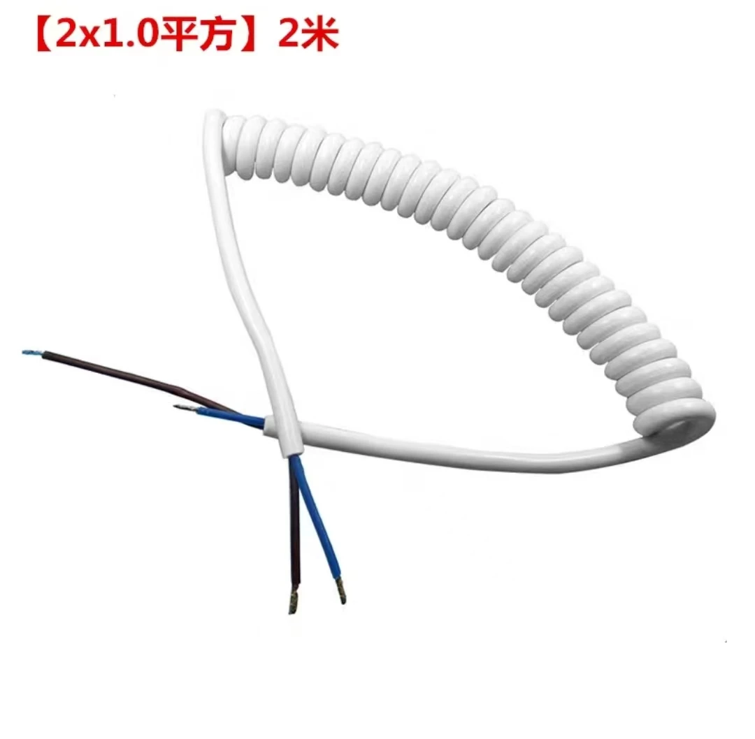 

Hair dryer coil spring wire, hotel wall-mounted hair dryer, bathroom spring wire 3C certification