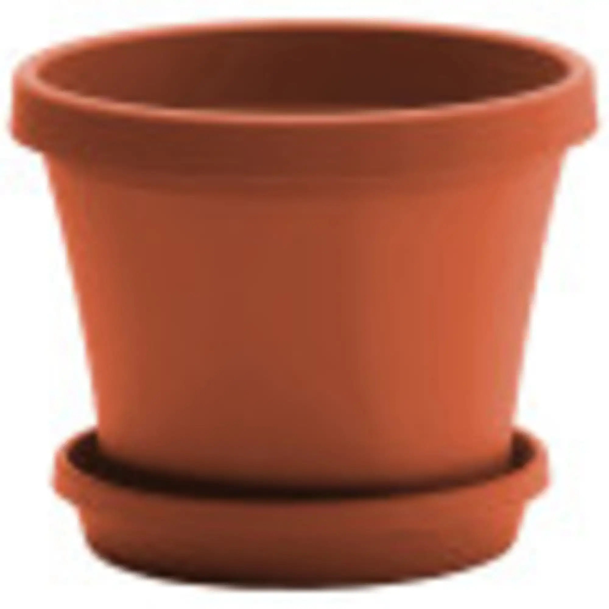 

14-inch planter is just what you need to spruce up your garden or outdoor décorIncludes drainage holes to prevent