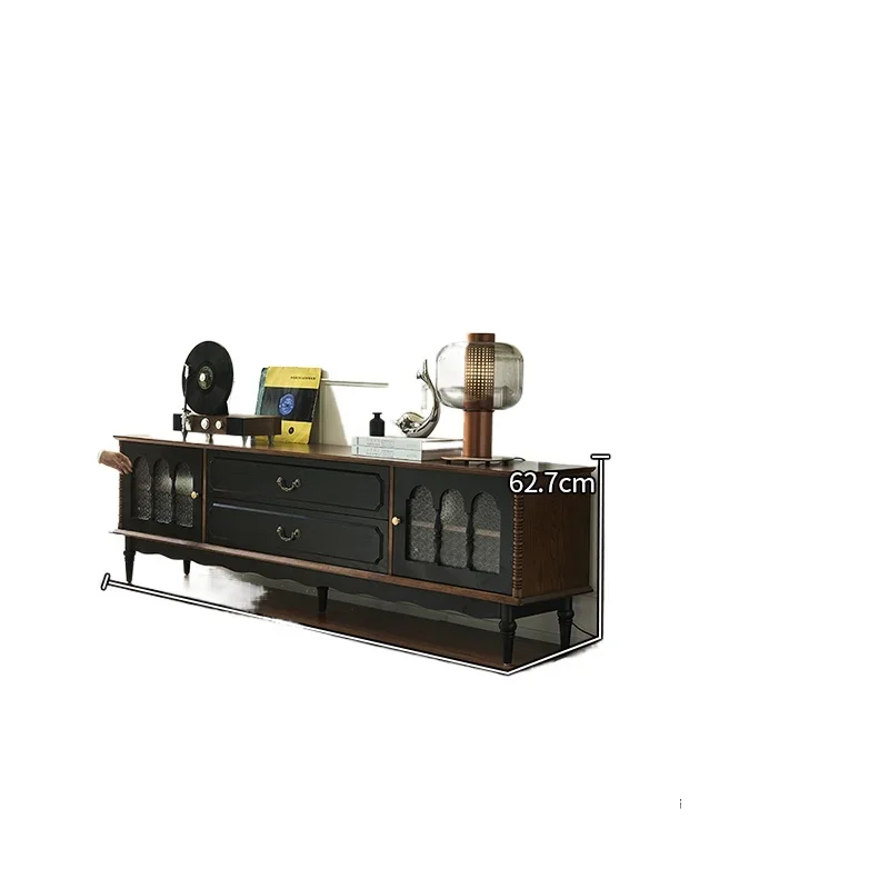 

Living room household wall locker American antique storage cabinet