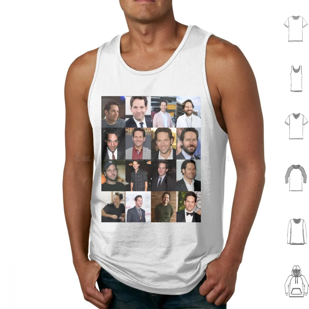 Paul Rudd Tank Tops Vest Sleeveless Paul Rudd Paul Rudd Collage