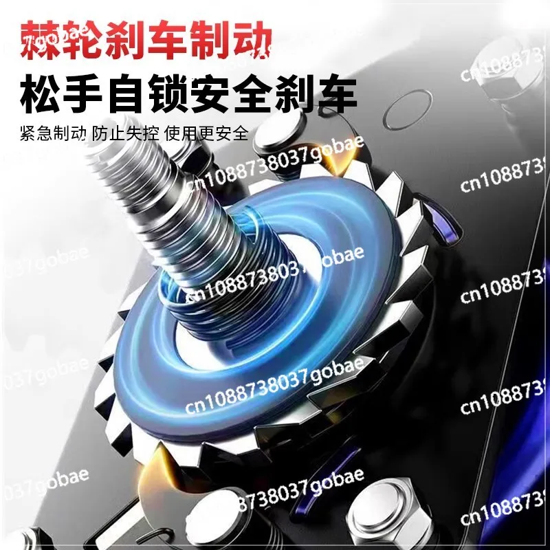 Ring chain manual lifting hoist 3 meters chain wrench hoist