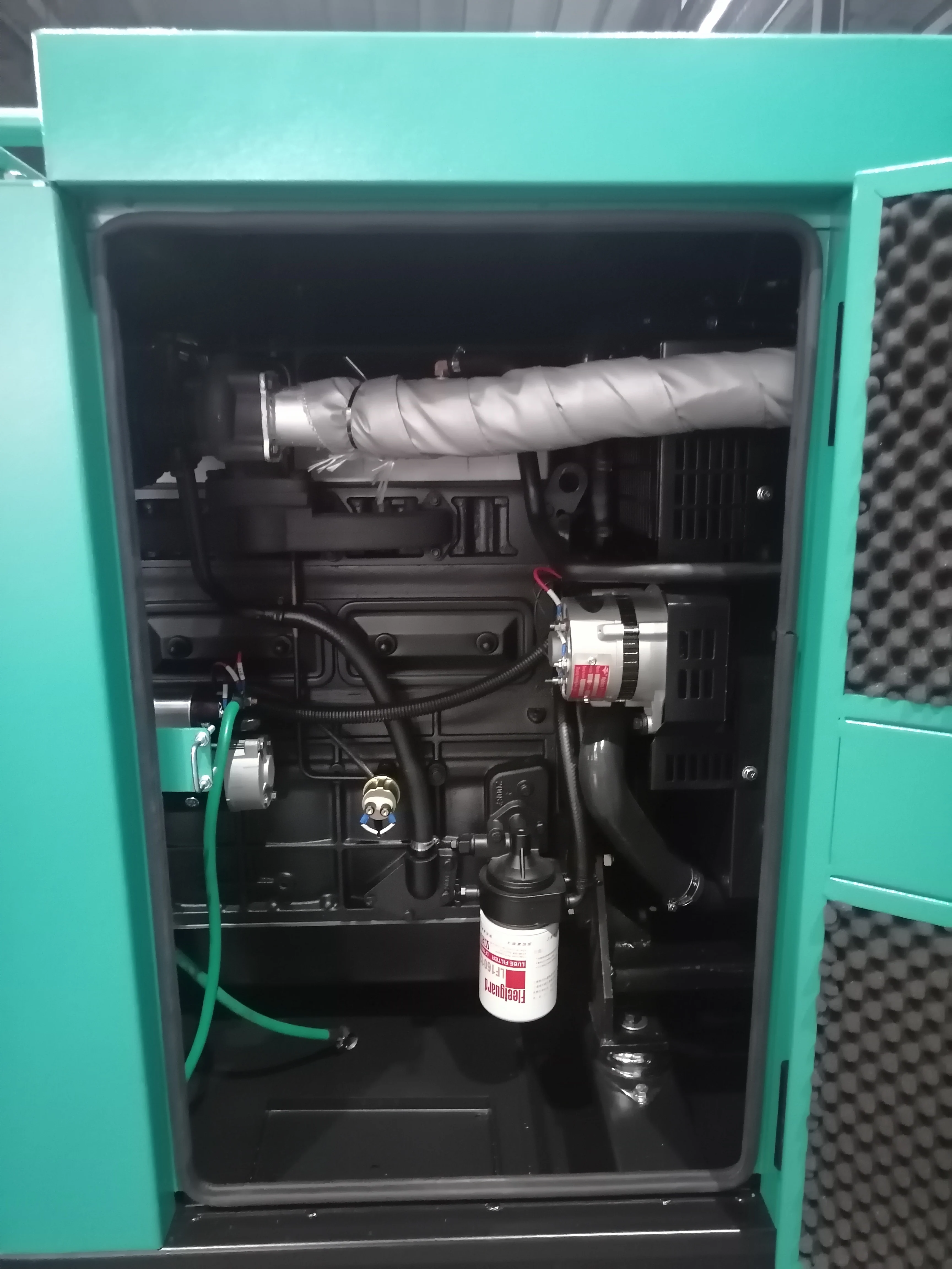 diese l generator 100kva portabe standby power genset 100kw sient    125 kva  gen set for sae