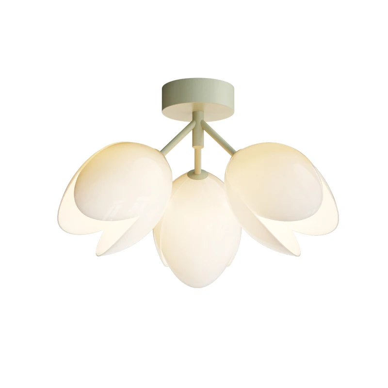 

Aisle lights, hallway, ceiling, entrance bay window, minimalist cream style