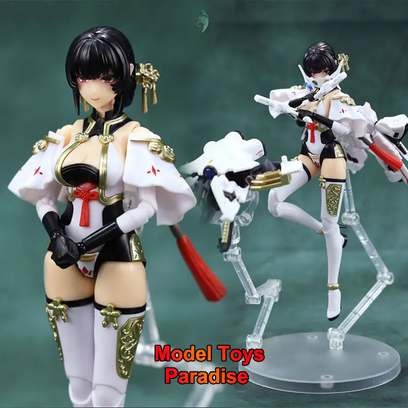 

Cang Toys 1/12 Коллекционные игрушки Змея Мобильный костюм Девушка Двенадцать войны 16 см Сборка Фигурка Модель Подарки