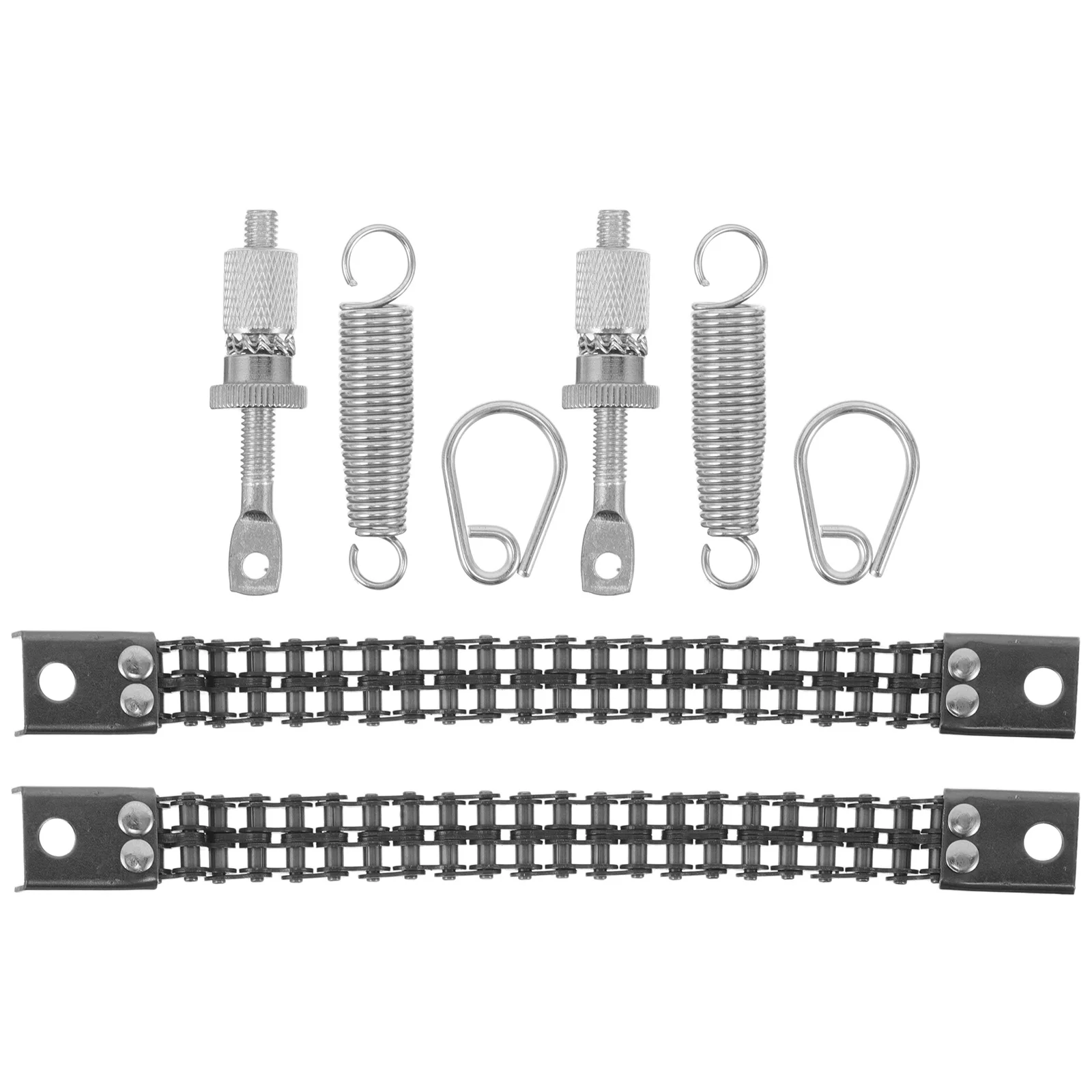 

1Set Bass Drum Foot Pedal Double Chain Drive Spring Tensioner Connecting Rod Precision Bearings Drum Pedal Expansion Kit Jazz