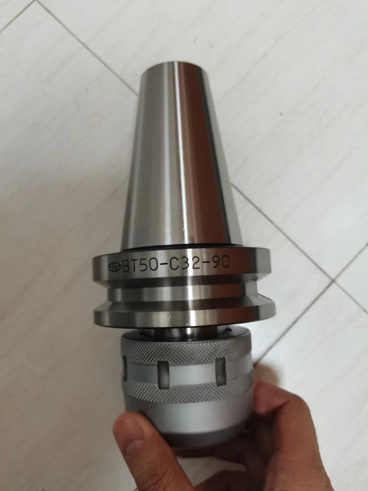 Portabrocas de perforación CNC de alta precisión, herramientas de soporte de BT50-C32-90, portaherramientas de pinza de taladro autoajustable para perforadora