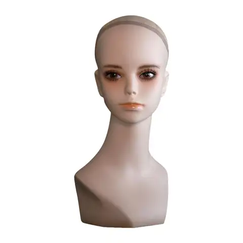 마네킹 머리 애니메이션 마네킹 머리 메이크업 가발 디스플레이 코스프레 마네킹 머리 디스플레이 모자 모자 안경