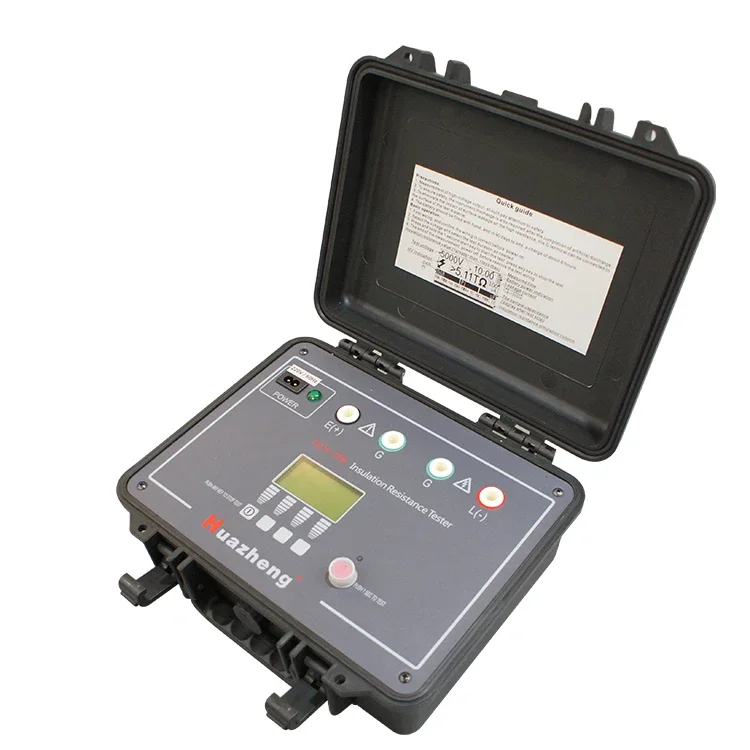 Huazheng 1000V 2000V 5000V Quality High Accuracy Digital Insulation Tester 20kv Insulation Resistance Tester