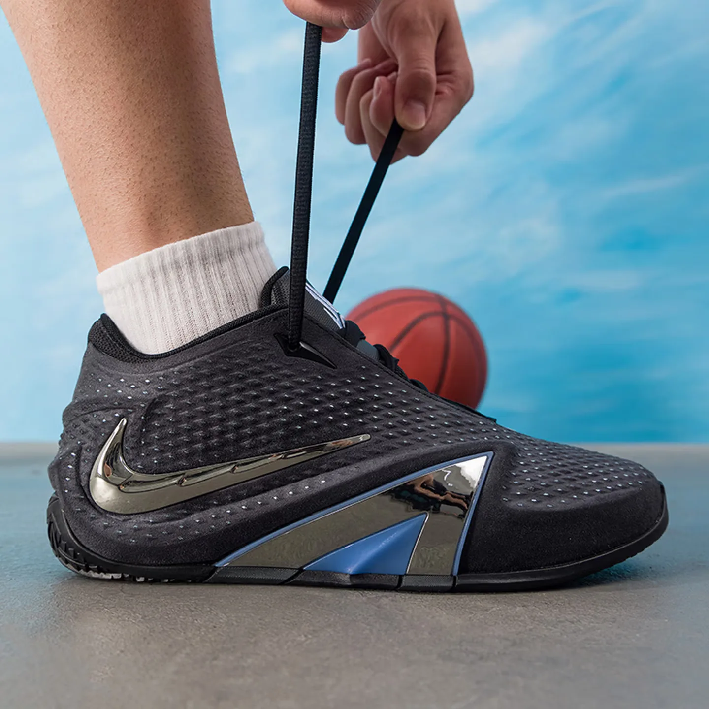 Nike Ja 4 Ep Sports Shoes Ja Morant 4Th Generation Men's Non-Slip and Wear-Resistant On-Court Actual Game Training Basketball Shoes Im4136-001