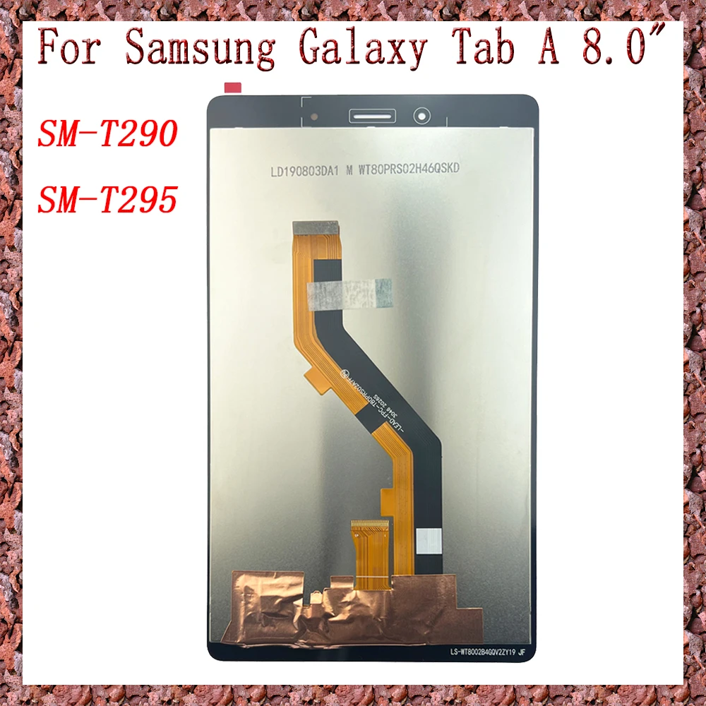 

AAA For Samsung Galaxy Tab A 8.0" SM-T290 SM-T295 T290 T295 LCD Display Touch Screen Digitizer Glass Assembly Repair Parts