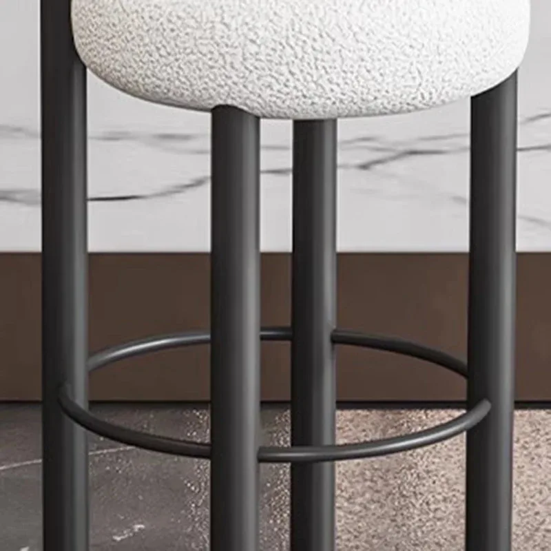 Kitchen Island Luxury Bar Chair Modern Nordic Barstool Minimalist Bar Stool Design Lounge Taburetes Altos Cocina Home Furniture image 5