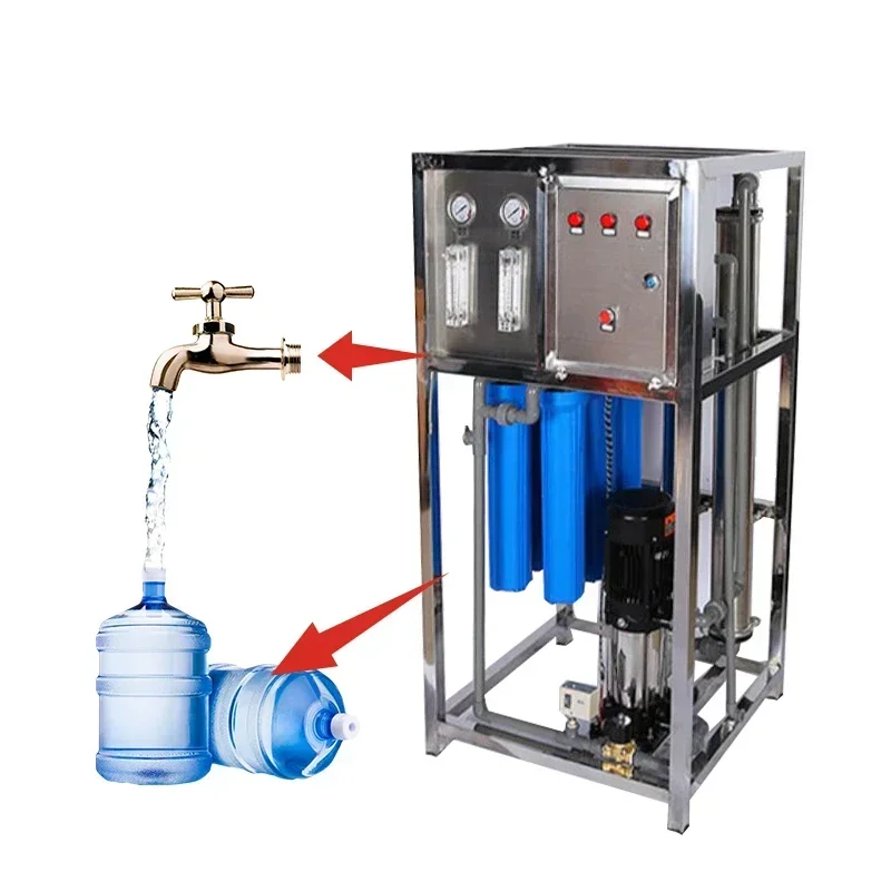 

GY250-12N4040-A02 250lph Water Treatment Machinery For Commercial Drinking Ro Water System
