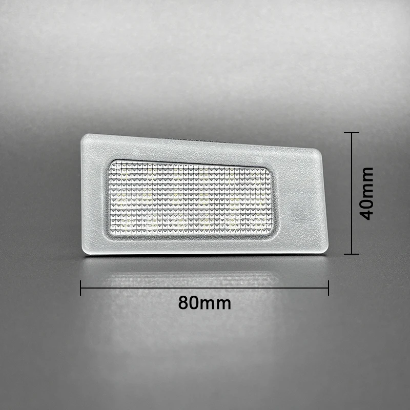 Fits For Hyundai Elantra MD Accent Solaris i30 For Kia Ceed SW Cerato MK3 Forte MK2/5/Koup/KX3 White LED License Plate Light