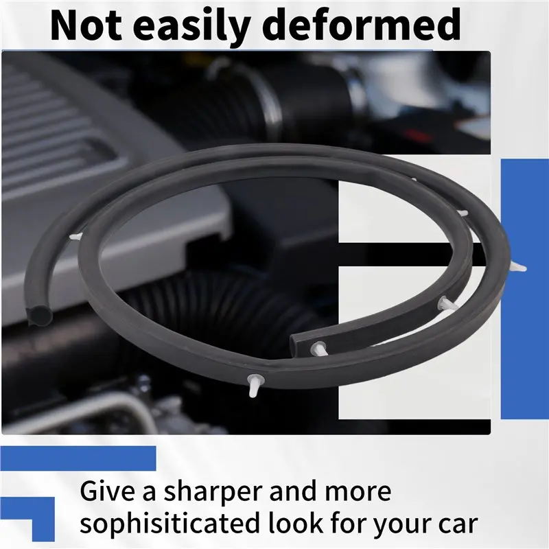A73X-Car Hood Rubber Seal Body Side Rubber Clips For Pajero Montero Shogun V93 V97 V98 V95 2007-2020 5902A054