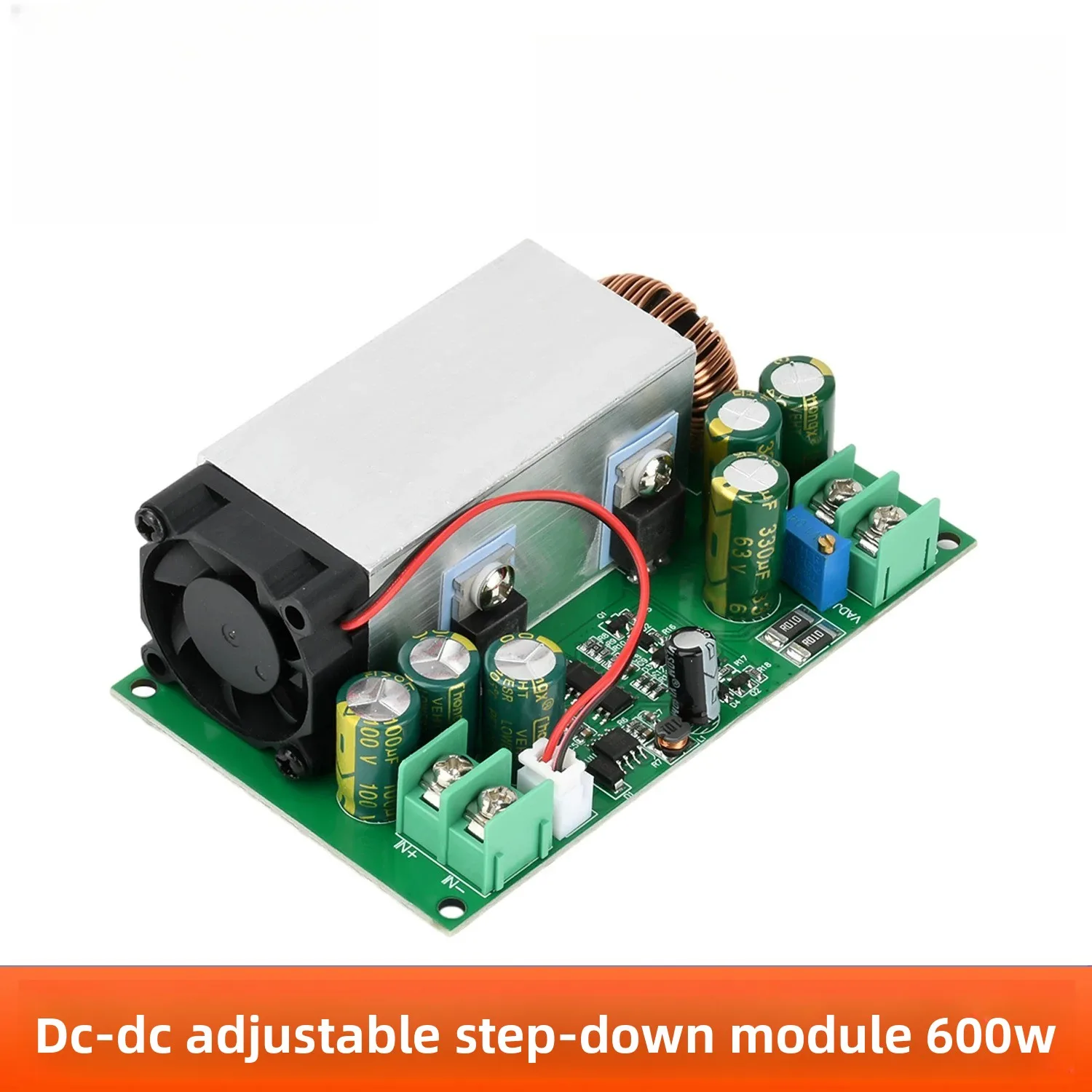 600W 25A DC-DC Adjustable Buck Converter 12-75V to 2.5-50V Step Down Power Module