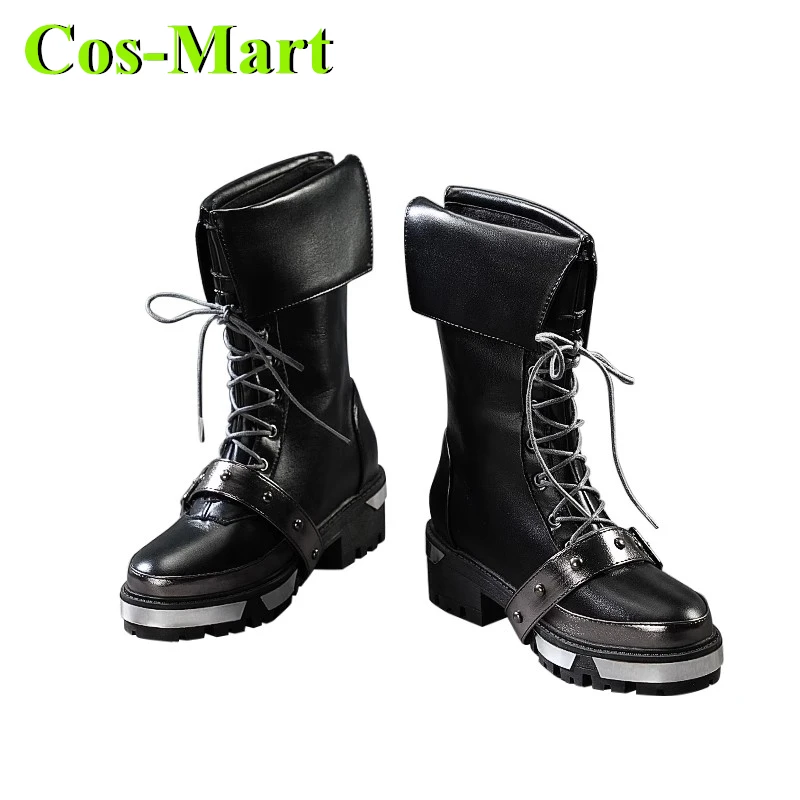 Cos-Mart Gra Identity V Tracy Reznik Mechanik Blokada Rdzeń Buty Cosplay Ghost Girl Pod Prawdą Strój do Odgrywania Ról Anime